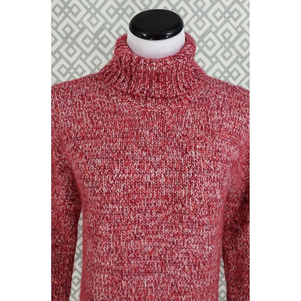 J. Crew Wool Mohair Turtleneck High Low Sweater - Picture 2 of 6